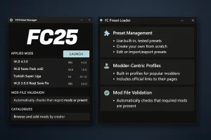 FC Preset Loader Yaması – FIFA Mod Kurulumunu Kolaylaştıran Yeni Araç 2