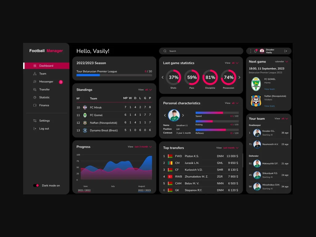 FM24 2026 Teması – Football Manager 24 İçin FM 26 Tarzı Yeni Görünüm 2