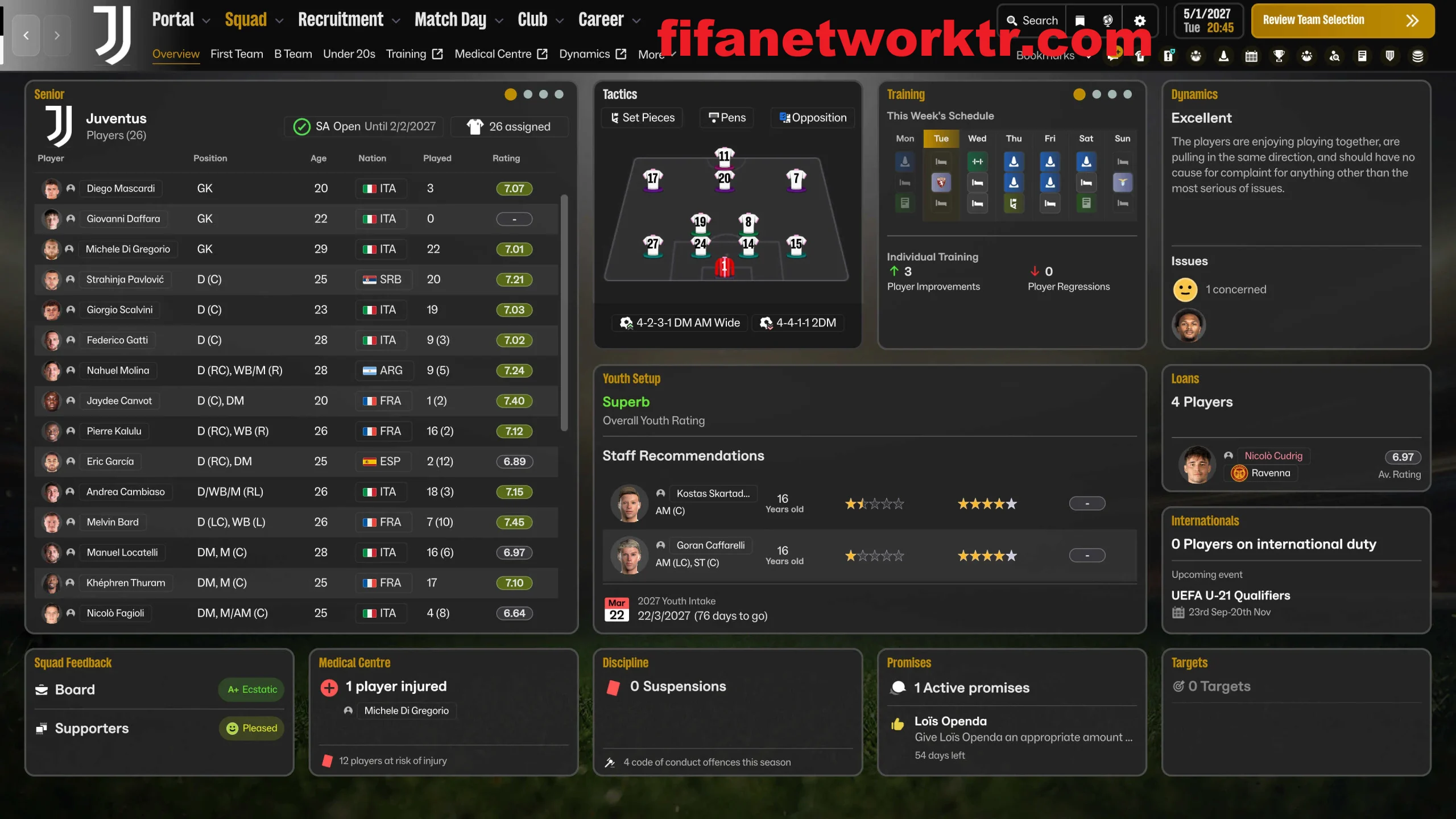 FM26 Koyu Yeni Tema Arayüz 2