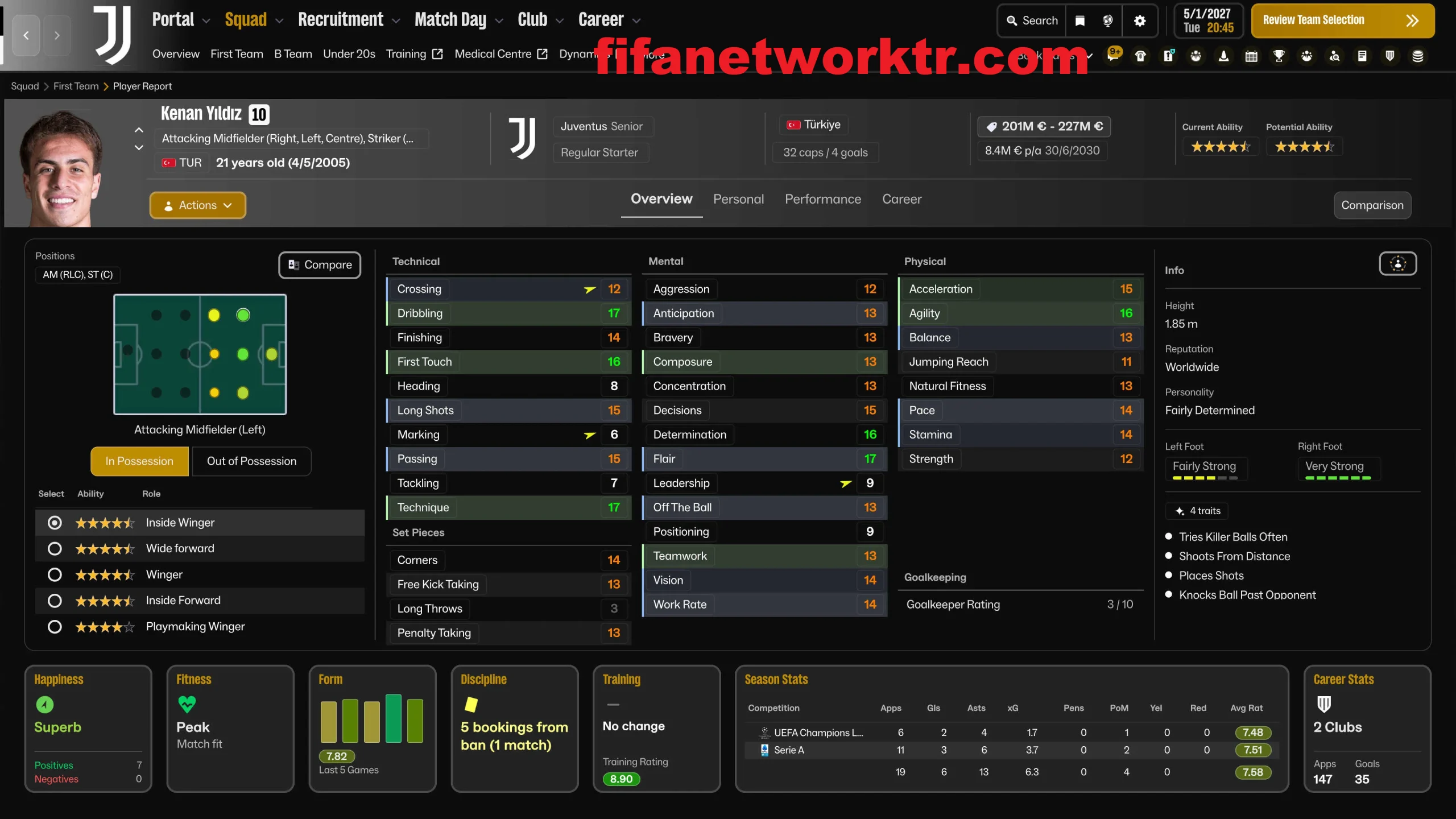 FM26 Koyu Yeni Tema Arayüz 1