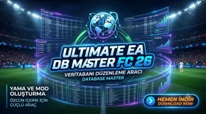 Ultimate EA DB Master FC 26 İndir | Kapsamlı Veritabanı Düzenleme Aracı 1