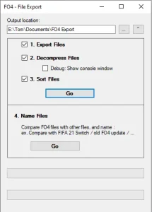 FC .Big Dosyaları Nasıl Açılır Export Tool Aracı v2 FIFA Online 4 1